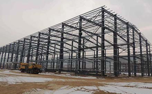 阿克塞阿克塞钢结构厂房安装